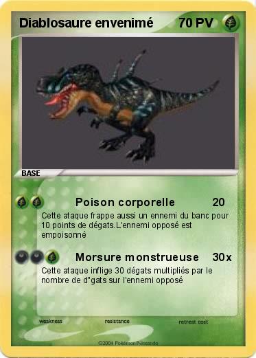 Pokemon Diablosaure envenimé