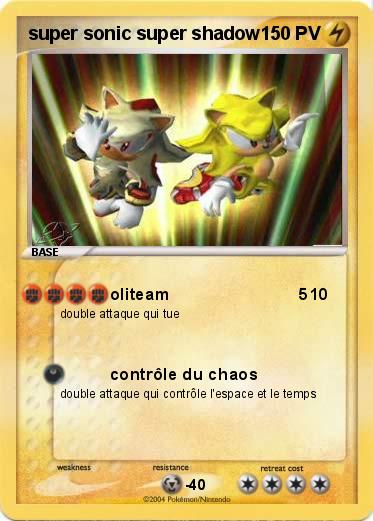 Pokemon super sonic super shadow