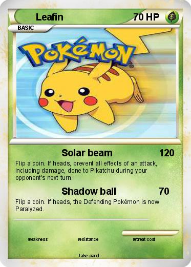 Pokemon Leafin