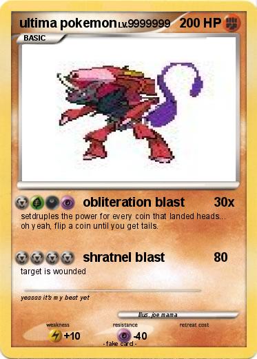 Pokemon ultima pokemon