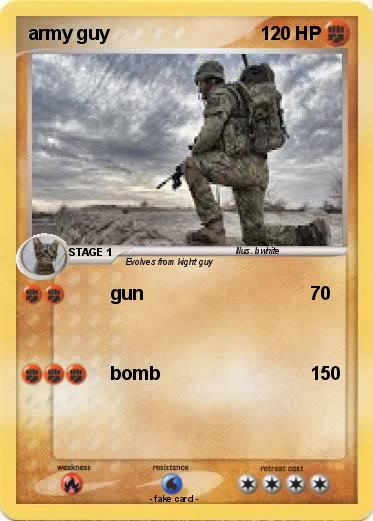 Pokemon army guy
