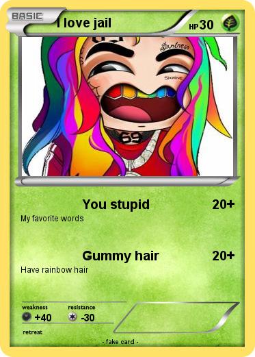 Pokemon I love jail