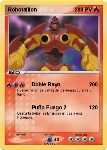 Pokemon Robotallion