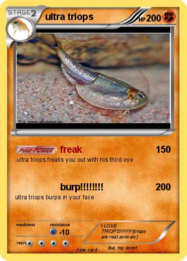Pokemon ultra triops