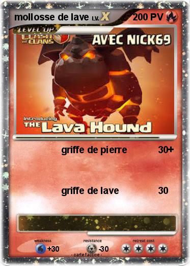 Pokemon mollosse de lave