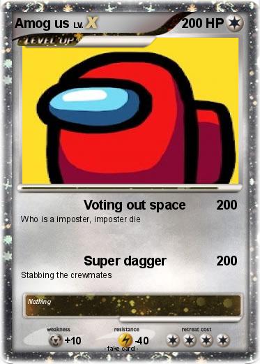 Pokemon Amog us