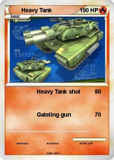 Pokemon Heavy Tank