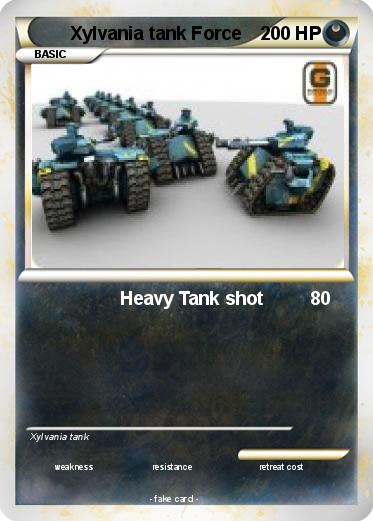 Pokemon Xylvania tank Force