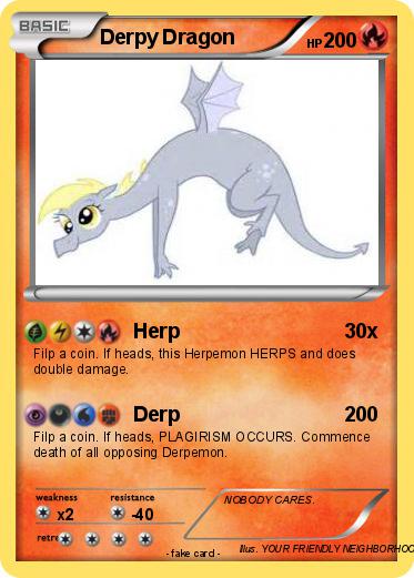 Pokemon Derpy Dragon