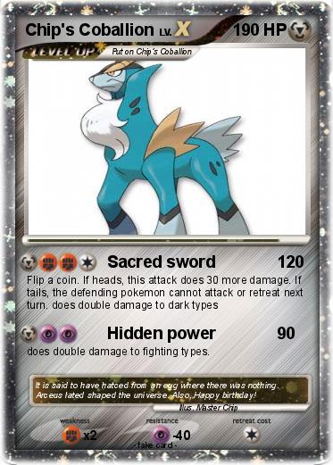 Pokemon Chip's Coballion