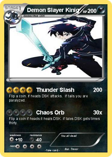 Pokemon Demon Slayer Kinig