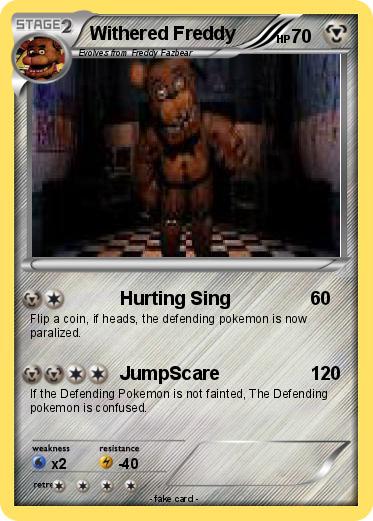 Pokemon Withered Freddy