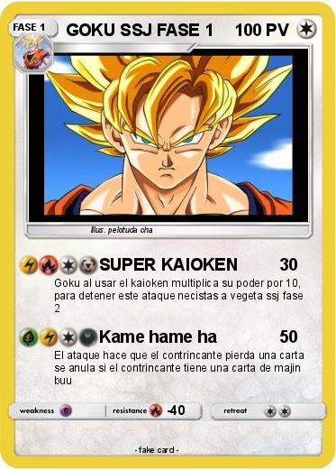Pokemon GOKU SSJ FASE 1