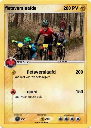 Pokemon fietsverslaafde