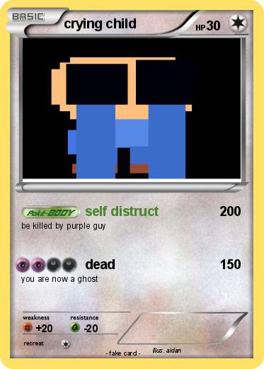 Pokemon crying child