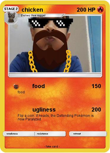 Pokemon chicken