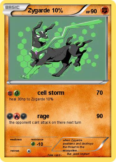 Pokemon Zygarde 10%