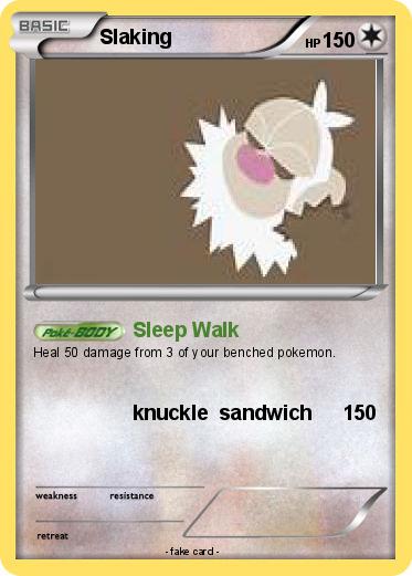 Pokemon Slaking