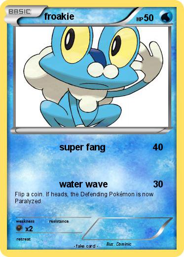 Pokemon froakie