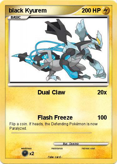 Pokemon black Kyurem