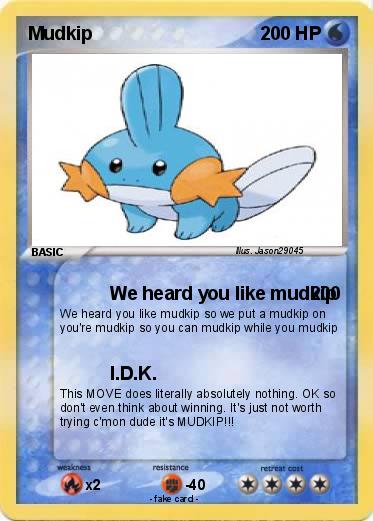 Pokemon Mudkip