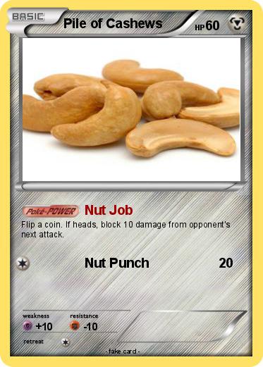 Pokemon Pile of Cashews