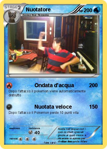 Pokemon Nuotatore