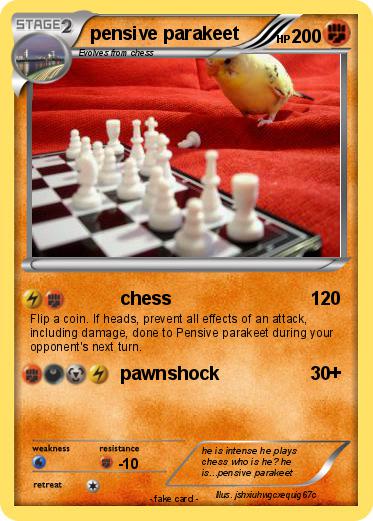 Pokemon pensive parakeet