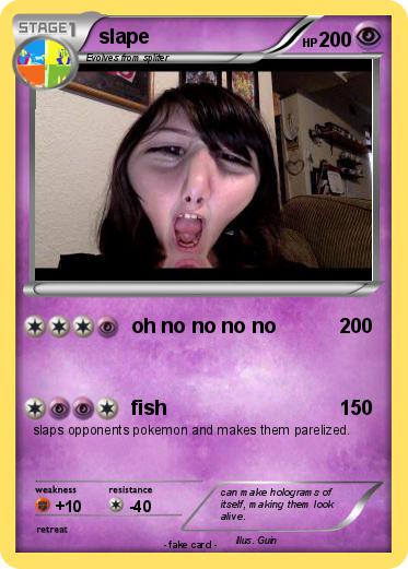 Pokemon slape