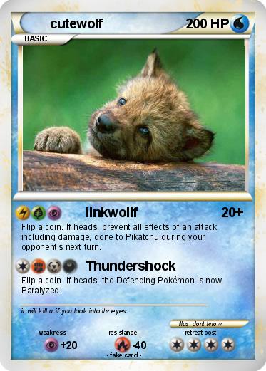 Pokemon cutewolf