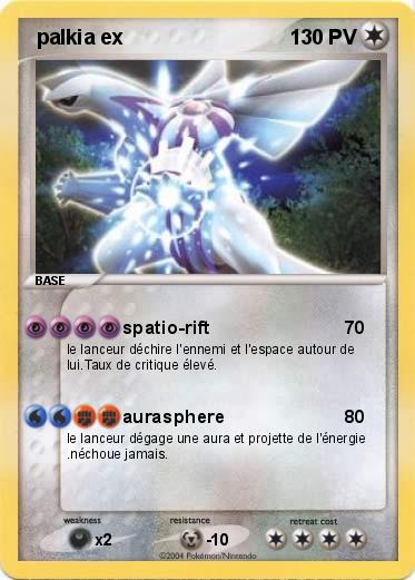 Pokemon  palkia ex