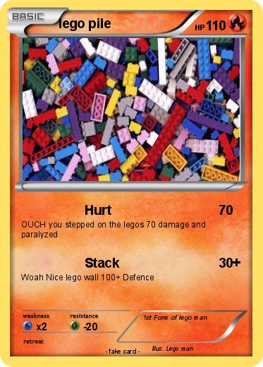 Pokemon lego pile