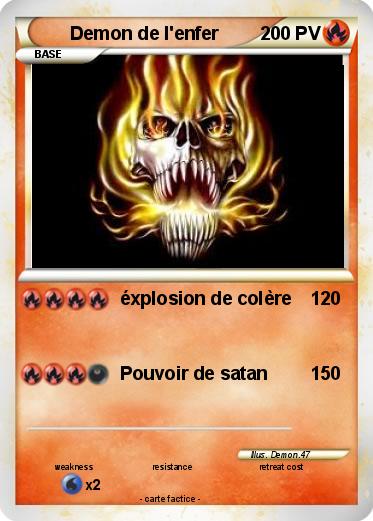 Pokemon Demon de l'enfer