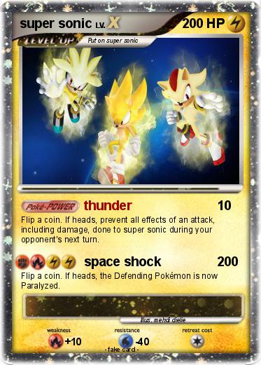 Pokemon super sonic