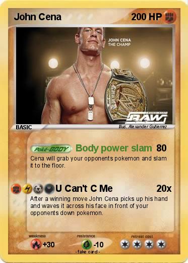 Pokemon John Cena
