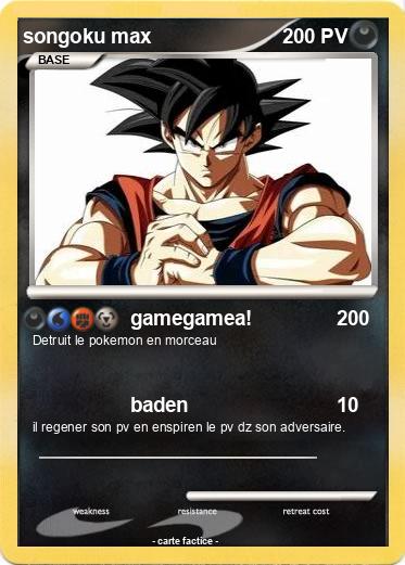 Pokemon songoku max