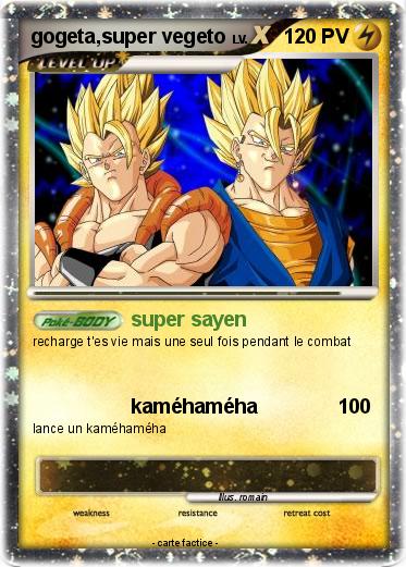 Pokemon gogeta,super vegeto