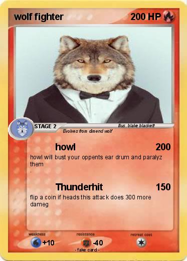 Pokemon wolf fighter