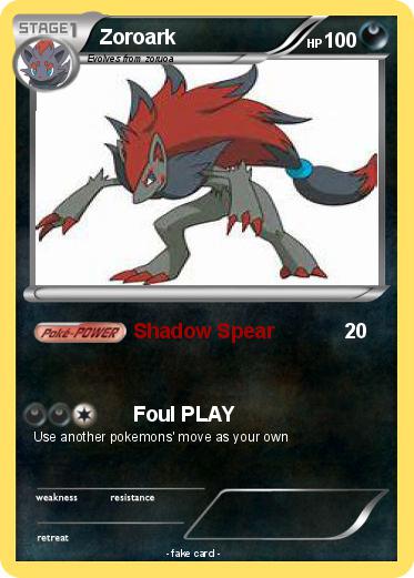 Pokemon Zoroark