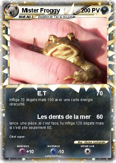 Pokemon Mister Froggy