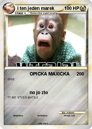 Pokemon i ten jeden marek