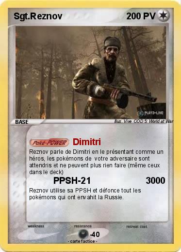 Pokemon Sgt.Reznov