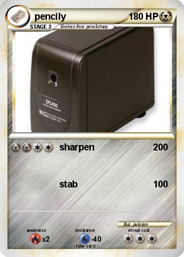 Pokemon pencily
