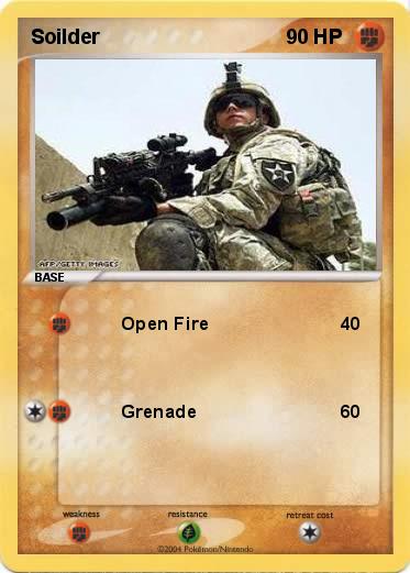 Pokemon Soilder 