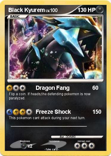 Pokemon Black Kyurem