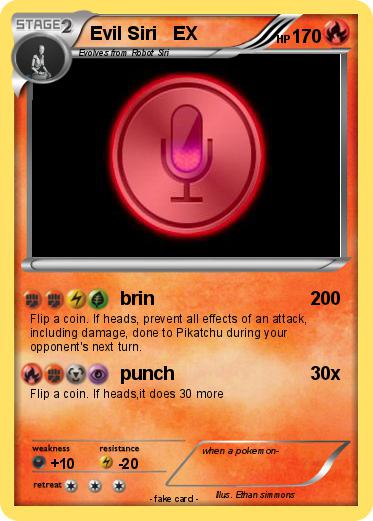 Pokemon Evil Siri   EX