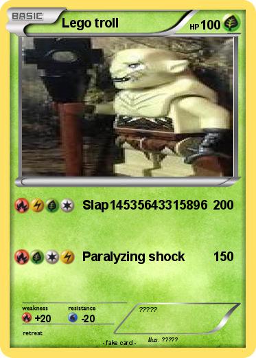 Pokemon Lego troll
