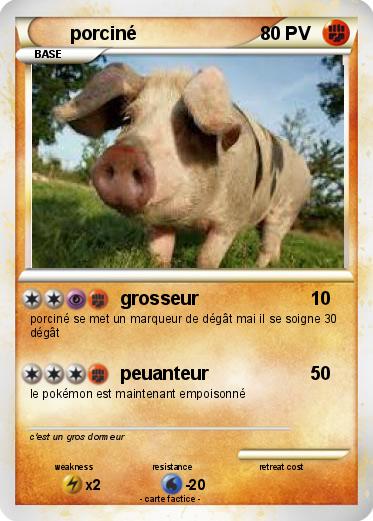 Pokemon porciné