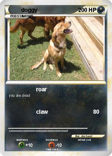 Pokemon doggy