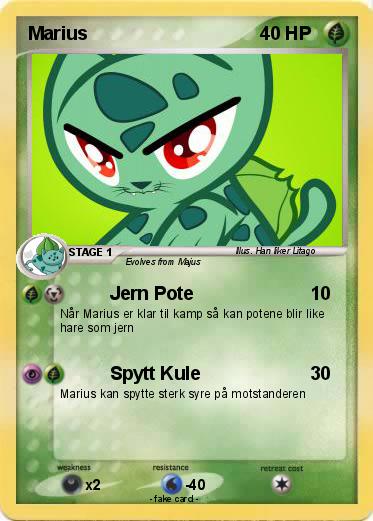 Pokemon Marius